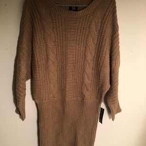 Stylish long waist sweater